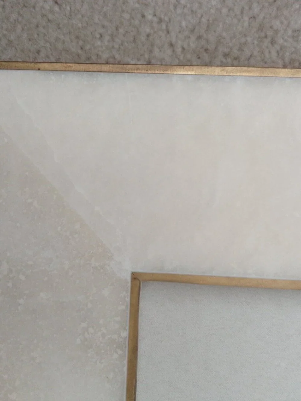 Williams Sonoma Stone Picture Frame For 8x10 Picture